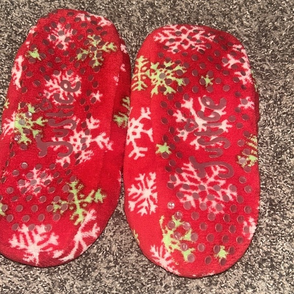 Justice Slippers Size L 7-9 - Picture 2 of 2